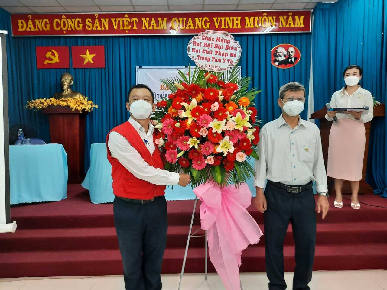 ĐẠI HỘI ĐẠI BIỂU HỘI CHỮ THẬP ĐỎ TRUNG TÂM Y TẾ QUẬN TÂN BÌNH LẦN II NHIỆM KỲ 2021 – 2026